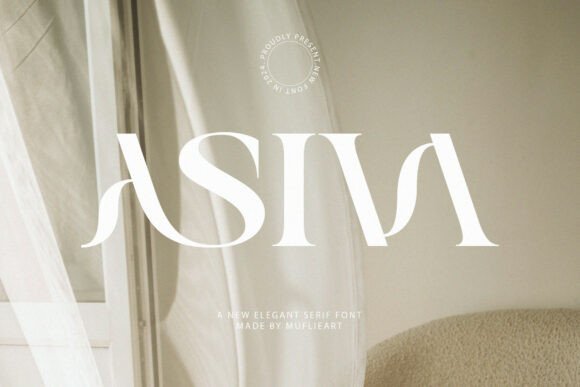 Asiva: A Serif Font for Crafters Who Value Elegance and Practicality