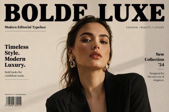 Bolde Luxe: A Serif Font for Digital Sophistication