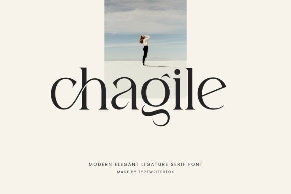 Chagile: A Serif Font for Timeless Branding