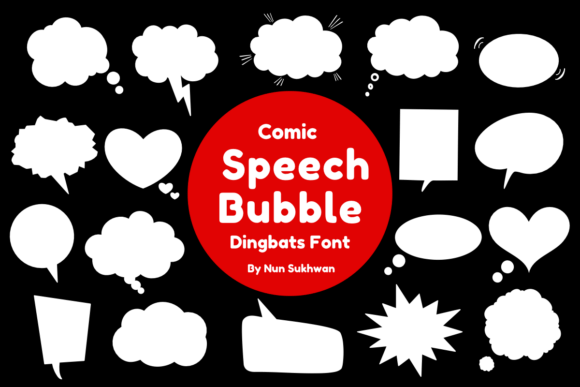 Comic Speech Bubble: A Versatile Display Font for Editorial Design