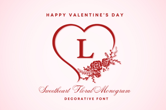 Designing with Sweetheart Floral Monogram