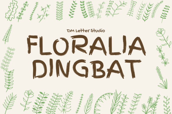 Floralia Dingbat: A Beautiful Font for Digital Branding