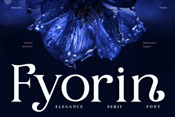 Fyorin: A Serif Font That Elevates Branding