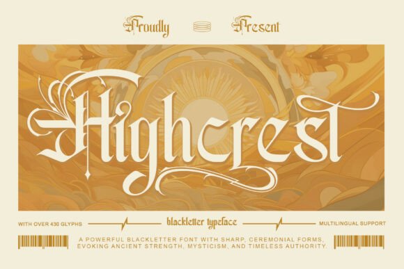 Highcrest: The Font That Boosted My Bakery’s Brand
