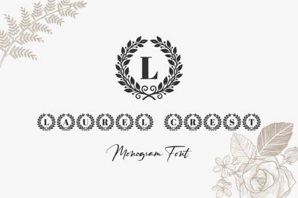 Laurel Crest: A Timeless Font for Editorial Design