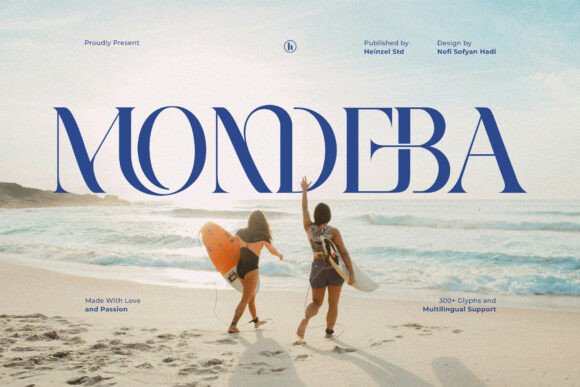 Mondeba: A Serif Font That Elevates Campaign Design