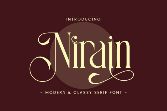 Nirain: A Serif Font for Modern Web Design