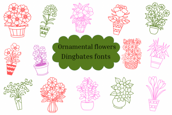 Ornamental Flowers: A Font That Elevates Your Brand