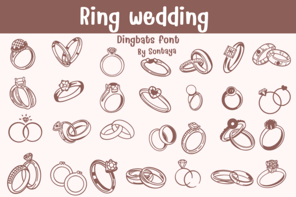 Ring Wedding: A Versatile Font for Editorial Design