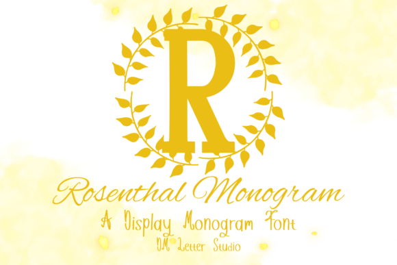 Rosenthal Monogram: Elevate Your Brand with Timeless Typography