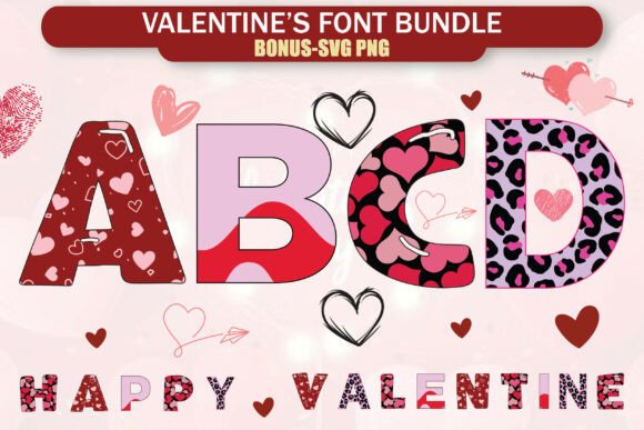Valentine Font Bundle: A Love Letter to Handmade Creators