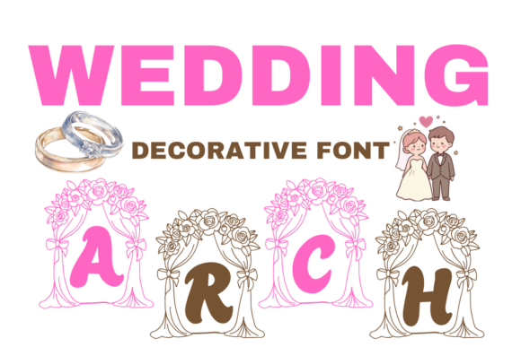 Wedding Arch: A Timeless Font for Handmade Creators