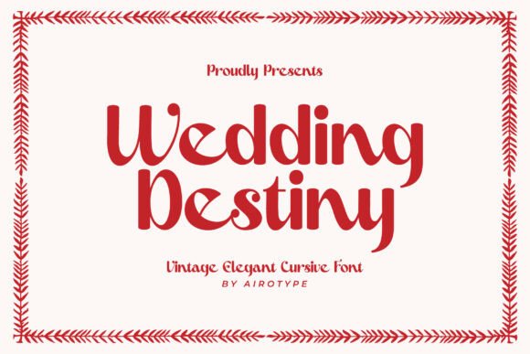 Wedding Destiny Font: A Simple Upgrade for Better Branding