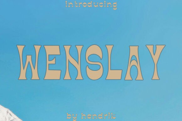 Wenslay: A Serif Font for Crafting Elegance and Style